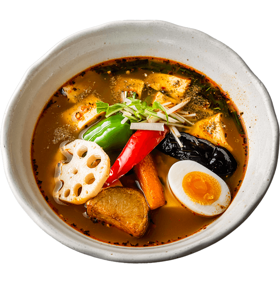 曼荼羅風麻婆カレー